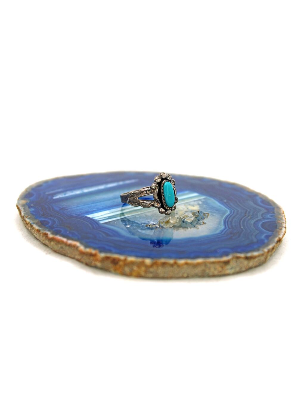 Bell Trading Post Sterling Silver Chrysocolla Ring